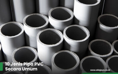 10 Jenis Pipa PVC Secara Umum
